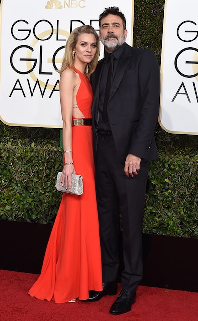 Jeffrey Dean Morgan, Hilarie Burton, Golden Globes 2017, Couples